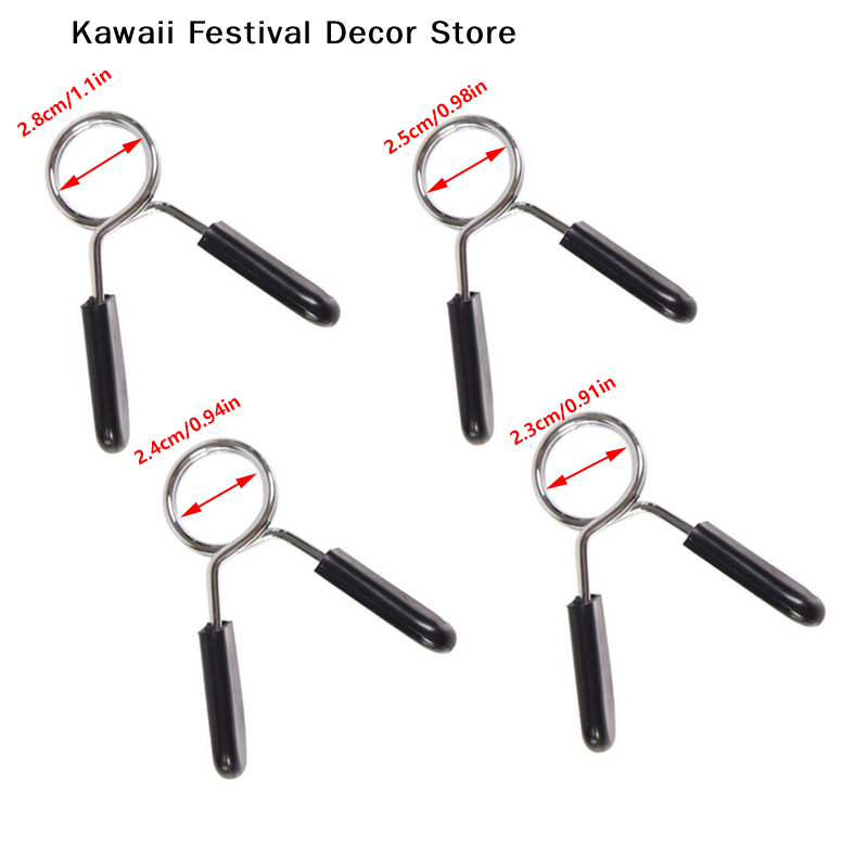 Dumbbell Set - 24/25/28/30 mm Barbell Clamp Spring Collar