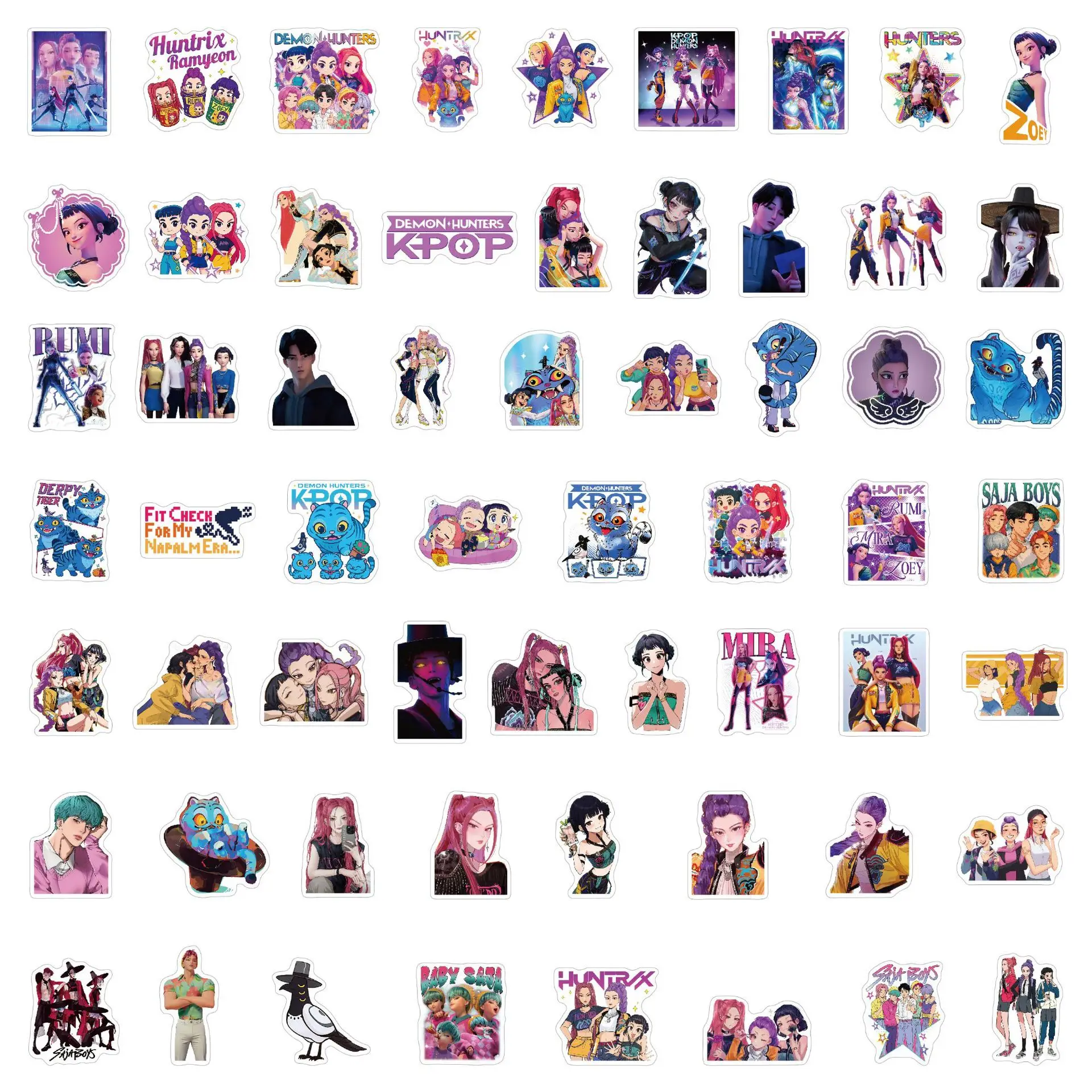 60Pcs Anime Girls Lumi Mila Zo - Skateboard review and price