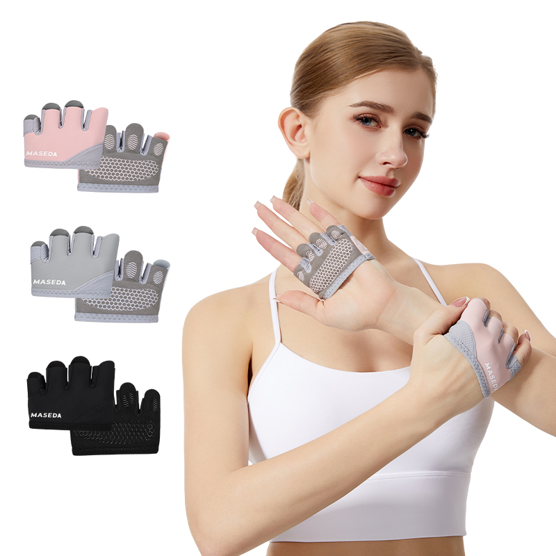 Pair of Fitness Fingerless Glo - Yoga Mat review and price