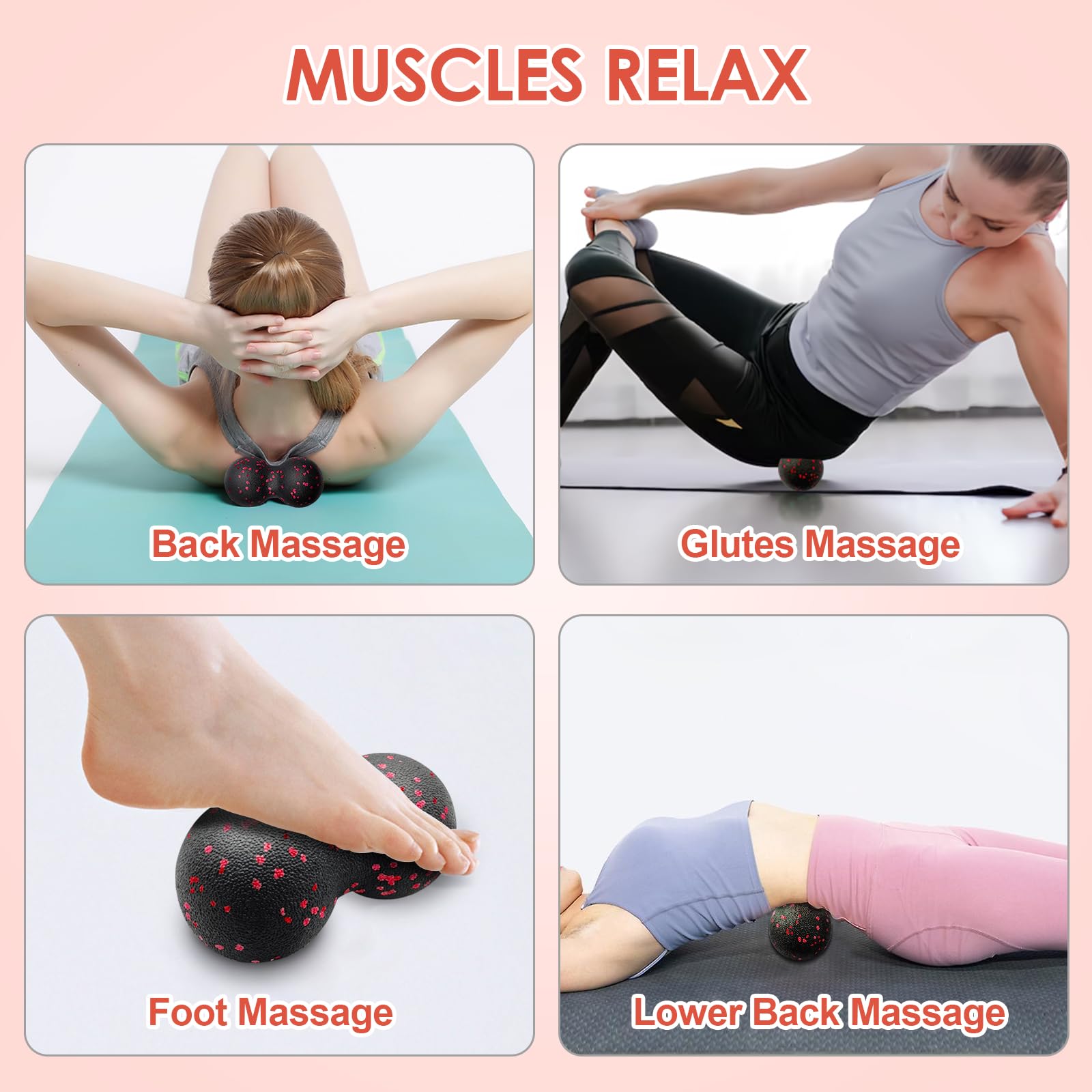Hollow Yoga Roller Massage Pea - Gym Ball review and price