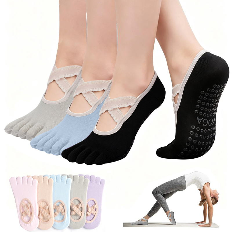 Ladies Non-Slip Pilates Socks  - Yoga Mat review and price