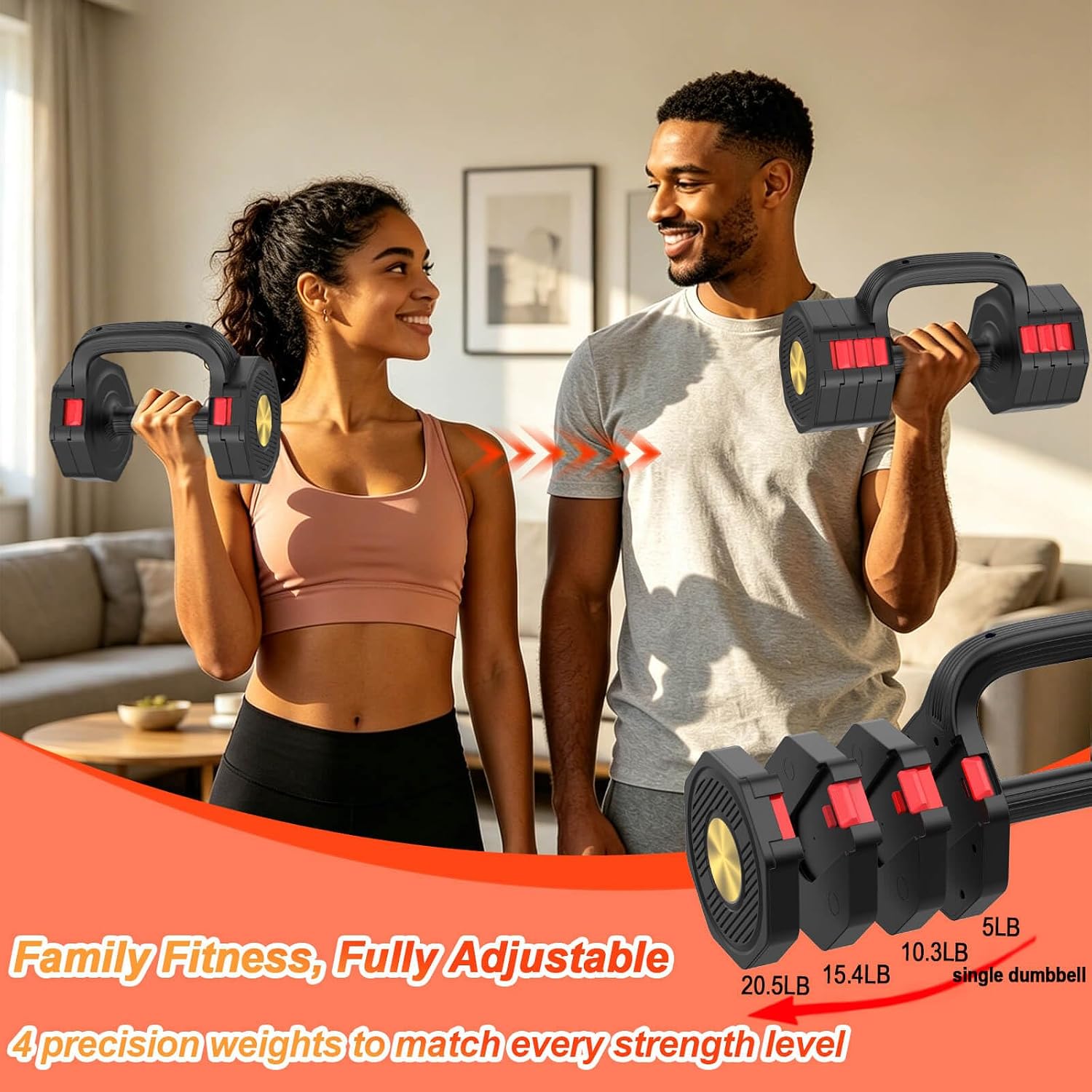 Adjustable Dumbbell Set 5-20.5 - Dumbbell Set review and price
